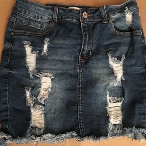 Forever 21 Denim Mini Skirt